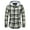 Green, variant on DDAPJ pyju Men's Flannel Hoodie Jacket Clearance Sale,Slim Fit Stretch Plaid Shirt Jackets Long Sleeve Drawstring Shacket Jacket Casual Button Down Outwear Tops