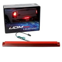 Red Lens 54-SMD Full LED Tailgate ID Lightbar w/ F1 Strobe Flash Feature For 2006-up Dodge RAM 1500 2500 3500 Heavy Duty