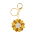 thumbnail image 2 of Sunflower Keychain, Sparkling Rhinestone Polishing Metal Cute Keychain Bag Ornamentfor Thanksgiving Anniversary Keyring Key Chain Decor For Bag Purse Wallet, 2 of 8