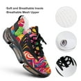 thumbnail image 4 of Candy Pattern Rainbow Lollipop Walking Shoes for Men Woman Lightweight Tennis Fashion Elastic Sports Shoes Cushion Basketball Shoes, 4 of 7
