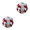 thumbnail image 1 of Baohd Wide Application Wedding Bouquets Elegant For All Occasions Low Maintenance wine red+ white 2Set, 1 of 6
