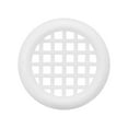 thumbnail image 4 of Unique Bargains Évent de Soffite Circulaire 29mm(1-1/8 Pieds), Lot de 36 Évents Ronds en Plastique avec Trous en Maille Blanc, 4 of 5