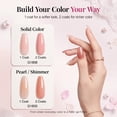 thumbnail image 4 of Morovan 10-Color Gel Nail Polish Set,Milky White Nude Pink Sheer with Base Coat,Top Coat & Matte Top Coat,Gift Set for Women, 4 of 9