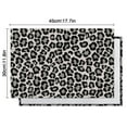 thumbnail image 6 of Cheetah Print Table Mats Set of 4, Flax Linen Wrinkle Free Heat Resistant with Abstract Spots, Classic Animal Pattern for Tropical Jungle Dining, 6 of 6