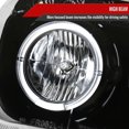 thumbnail image 4 of Dual Halo Projector Headlights w/ SMD LED Light Strip (Black Housing/Clear Lens) Made for and Compatible with 2005-2007 Ford Escape, 4 of 4