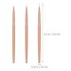 thumbnail image 2 of unbranded 3Ud Pinceles Nail Art Oro Rosa Portátiles Y Resistentes Para Manicuristas Y, 2 of 8
