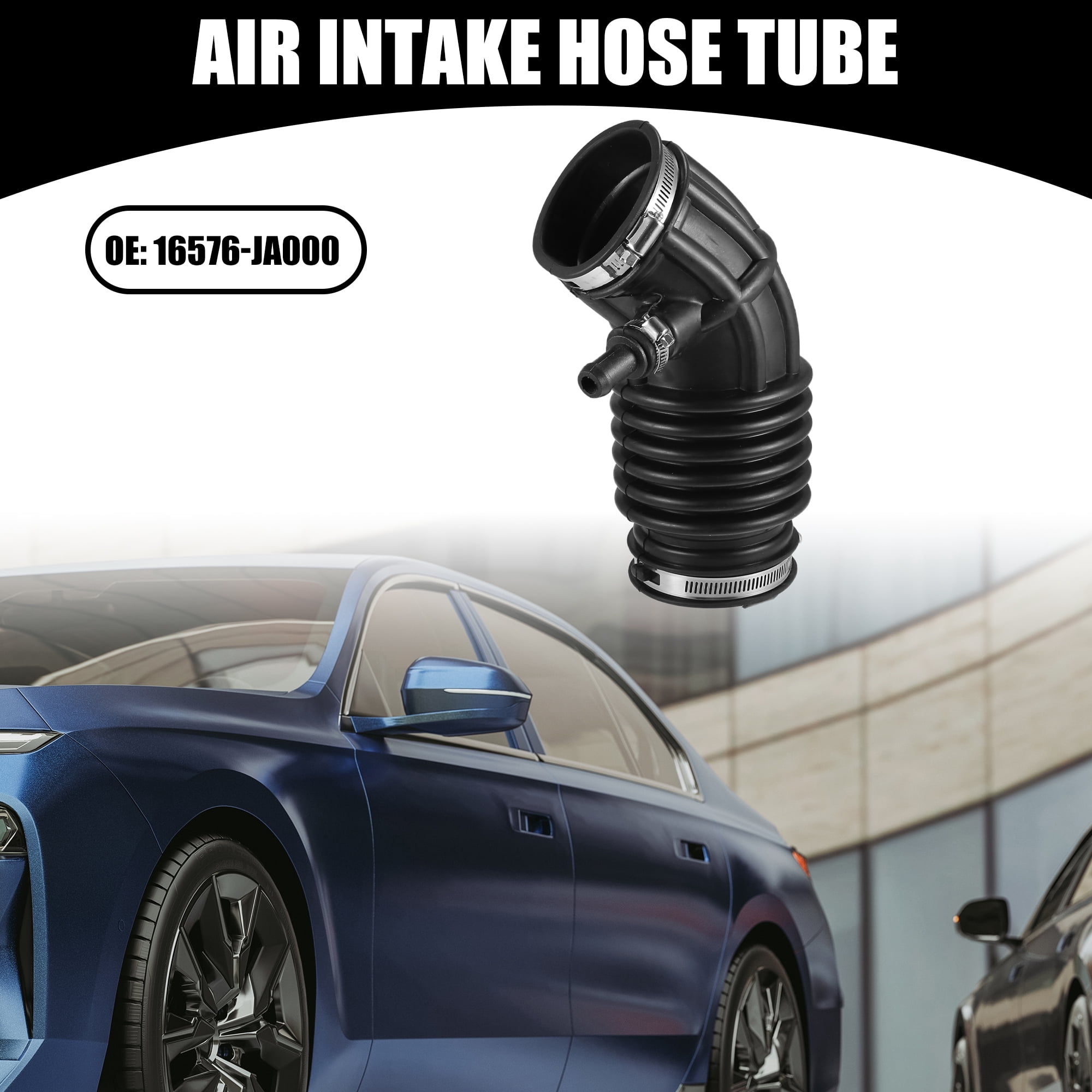 Unique Bargains Air Cleaner Intake Hose Tube for Nissan Altima 2007-2013 Black