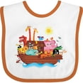 thumbnail image 3 of Inktastic Animal Ark Bible Story Christian Boys or Girls Baby Bib, 3 of 4