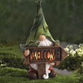 thumbnail image 1 of Garden Gnome Statue With Solar Light,For Outdoor Decorations On Patio,Yard,Lawn, 1 of 5