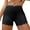 Black, variant on Summer Shorts for Womens Solid Color Lace Hot Shorts Elastic Waist Sports Pants Lightweight Swim Trunks Comfort Underwear(White,L)
