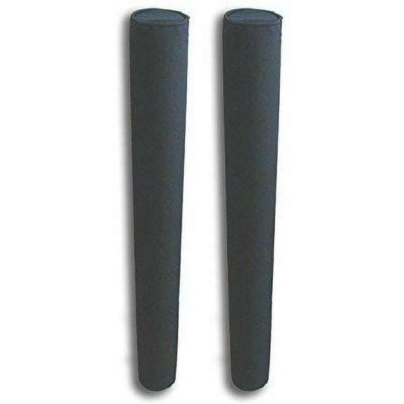 Mad Dog Products 48" Pair of Black Boat Trailer Guide Pole Pad with Capped Ends - Made In USA