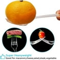 thumbnail image 5 of 10/25/50/75/... Count Clear Disposable Plastic Forks/Spoons/Knives, Heavy Weight Disposable Forks/Spoons/Knives Plastic Utensils for Parties, Picnics, Big Event, Daily Use, 5 of 7
