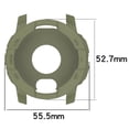 thumbnail image 3 of Klonfd Silicone Half Wrap For [Your Watch Model] – Flexible Open Back Design Lightweight Scratch Clear Finish, 3 of 6