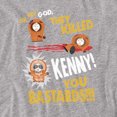 thumbnail image 2 of South Park Dead Kenny Women's T Shirt,Athletic Heather, Medium, 2 of 6