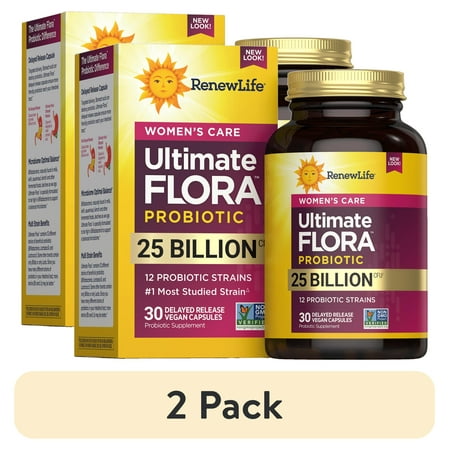 (2 pack) Renew Life Women's Probiotic Capsules, 30 Count