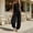 #094-Black, variant on TaTaai Womens Two Piece Outfit One Shoulder Sleeveless Ruched Top with Elastic Cuff Pocket Harem Pants Solid Soft Breathable Boho Set Gift