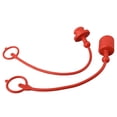 thumbnail image 2 of qiya 4Sets OF SO7241A Hydraulic Coupling Dust Cover RED Rubber Male&Female Covers, 2 of 9