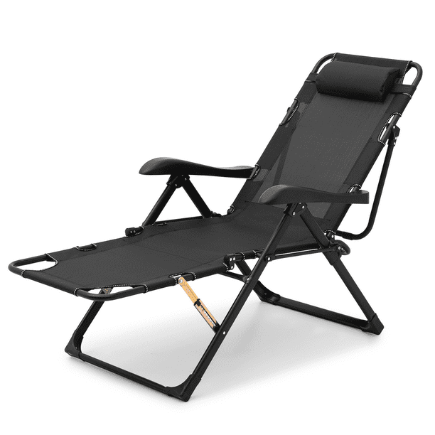 MoNiBloom Outdoor Zero Gravity Folding Reclining Lounge Chair with