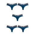 thumbnail image 1 of sweethay Tanga femenina sexy Ropa interior de malla sin costuras Tanga transpirable Tallas grandes Bragas de yoga Calzoncillos Lencería para Verde L 5Conjunto, 1 of 6