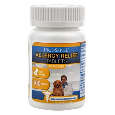 Pro sense allergy 2025 relief tablets for dogs