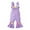 a-Purple8931, variant on Kids Girls Waffle Knit Jumpsuit Sleeveless Ruffle Strap Romper With 3D Flower Appliques Flared Hem For Summer Daily Wear Purple 2-3 Years