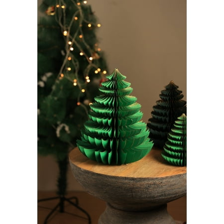 

Expobazaar Handmade Paper Tree - Large 10.62 (Dia) X 13 (H) - Green