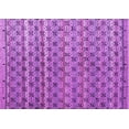 thumbnail image 1 of Ahgly Company Indoor Rectangle Abstract Purple Modern Area Rugs, 2' x 4', 1 of 4