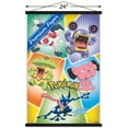 thumbnail image 3 of Pokemon - Animation Group Wall Poster with Wooden Magnetic Frame, 22.375" x 34", 3 of 3