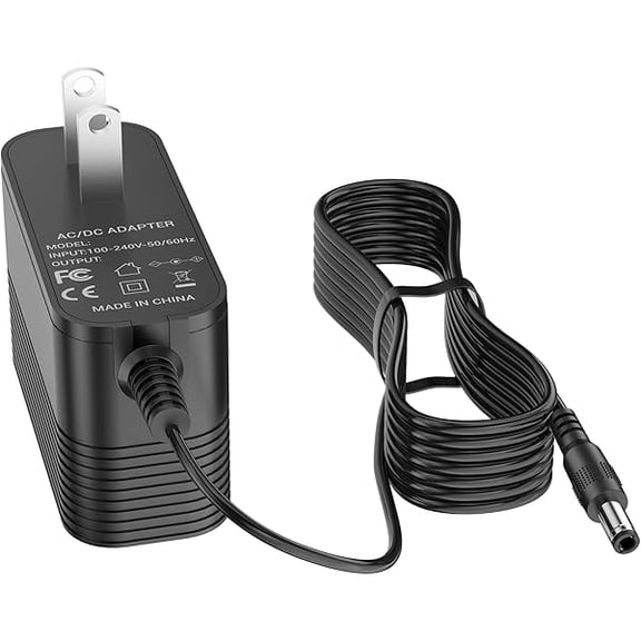 Eryueer 9V 2A Power Supply for Korg Volca Syth Bass Beats Rhythm, FM Keys Loop, Synthesizer, Kick, Mix, Sample KA350 KROSS-61 KROSS-88 Charger Replacement for Korg Volca Power Cord