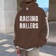 thumbnail image 1 of WILLBEST Sudaderas En Pareja Sudaderas con Capucha y Sudaderas para Hombre Jersey Informal con Estampado De Fútbol Sudadera con Capucha y Forro Holgado y Cómoda para Uso Diario XXGrande, 1 of 4