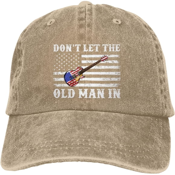 Hats for Men Baseball Cap Don't Let The Old Man in Beach Baseball Caps for Men Fashionable Caps Old Man Beach Cap