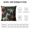 thumbnail image 6 of Nawypu  Dragon Throw Pillow Cover,Funny Cartoon Dragon Characters Pattern Pillow Cover Home Decoration for Sofa Bed Soft Pillowcases Women Men 2pc, 6 of 6