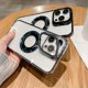 thumbnail image 5 of Magnetic Clear Case for iPhone 15 Pro Max/15 Ultra Case with Full Camera Protection [Compatible with Magsafe] Plating Camera Hidden Stand Kickstand Co, 5 of 5