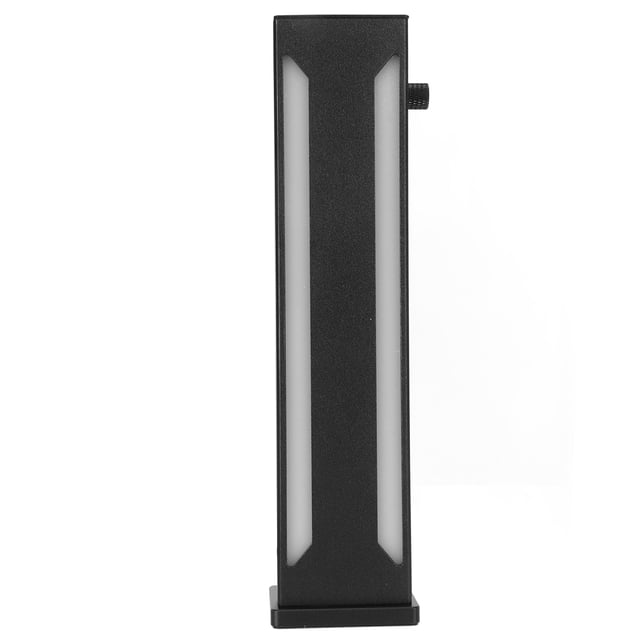 Soporte de GPU ARGB con base magnética de aleación de aluminio, deslizante y ajustable, para tarjeta gráfica de escritorio, color negro