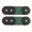 Black, variant on Milageto 2x Figure Skating Lace Straps Belts Cover for Dance Practicing All Shoe Size White