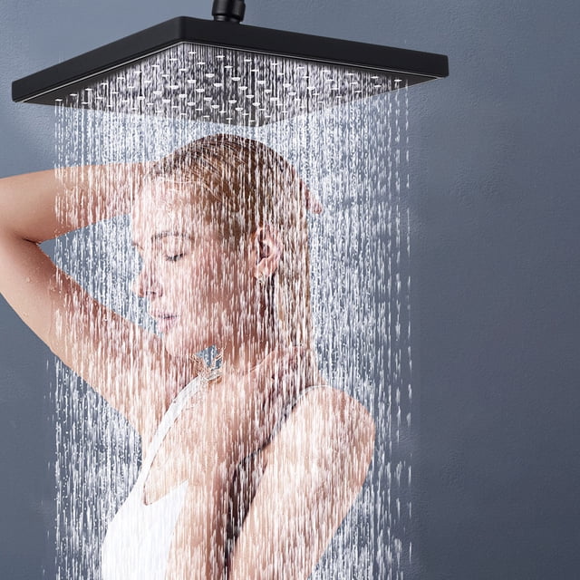 Vrorvz High Pressure Turbocharged Shower Head with Adjustable Spray Modes for Bathroom Includes Easy Installation and Maintenance Universal and Long Lasting Material
