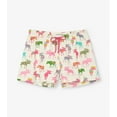thumbnail image 2 of Little Blue House Women's Pajama Shorts, Patterned Moose, 2 of 3