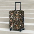 thumbnail image 5 of Uemuo Mushroom Garnish Printed Washable Luggage Cover - Fashion Suitcase Protector Fits 18-32 Inch Luggage -X-Large, 5 of 9