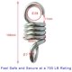 thumbnail image 4 of Zhuge 2 ganchos de resorte resistentes para hamacas, capacidad de 700 lb, 4 of 4