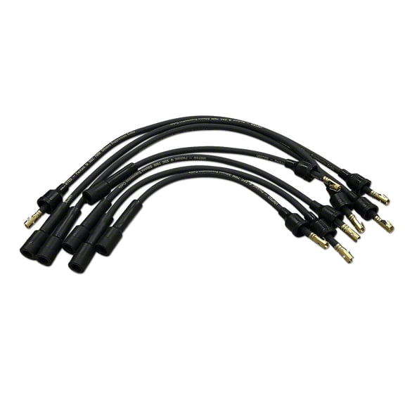 Spark Plug Wiring Set (Pre-assembled) w/ Straight Boots, 6-cyl. Fits International Tractor 278294R91