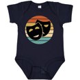 thumbnail image 3 of Inktastic Theater Masks Acting Retro Sunset Boys or Girls Baby Bodysuit, 3 of 5