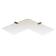 thumbnail image 1 of Estantes De Pared De Esquina De Seguridad Acrílicos Estantes Flotantes Dormitorio Bao Blanco Sunnimix cuarto de baño del estante de la esquina, 1 of 6