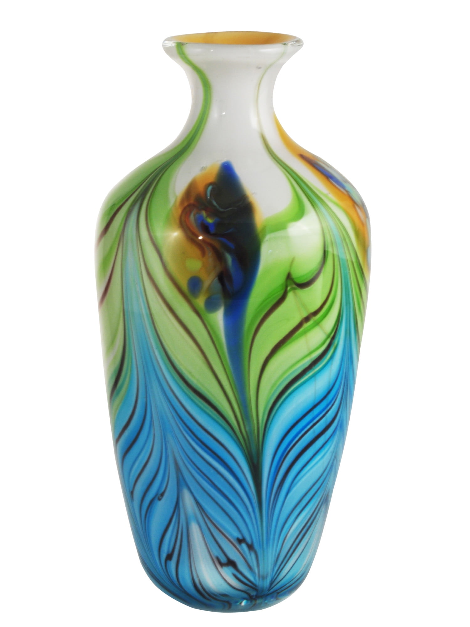 Dale Tiffany AV15413 MultiColored Angelus 14" Tall Hand Blown Glass