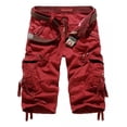 thumbnail image 1 of Bermuda Short Hombre Casual Playa Suelto Cargo Bolsas, 1 of 2