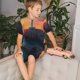 thumbnail image 4 of Fotbe Lighthouse At Sunset Coast Pijama Estampada de 2 Piezas para Niños – Ropa de Dormir de Manga Corta Cómoda para Niños y Niñas, Camiseta y Shorts de Algodón-Medium, 4 of 6