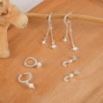 thumbnail image 4 of Lancharmed Silver Plated Hypoallergenic Earrings, 4 of 7