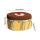 thumbnail image 3 of Cesta de almacenamiento con forma de pastel y tapa, hecha de cuerda | Organizador de cuerda de tela para objetos pequeños | Ideal para guardar llaves, pintalabios, juguetes y accesorios, 3 of 6