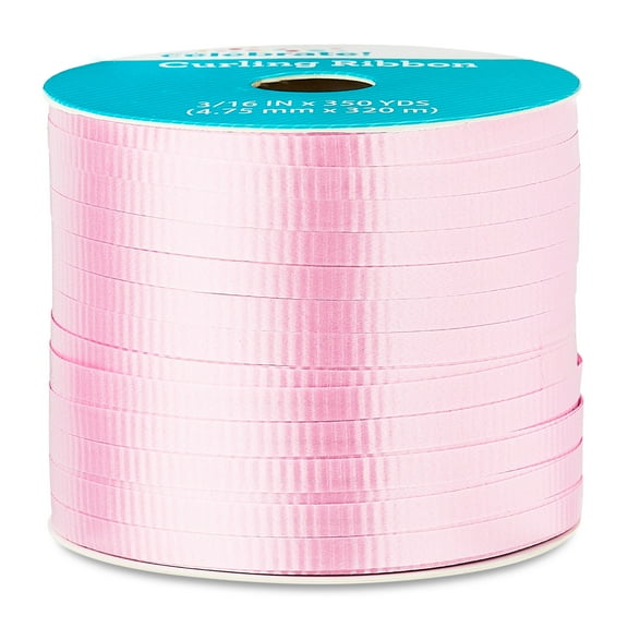 Light Pink Curling Ribbon, 350 yds, by Way To Celebrate