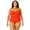 Red Spice, variant on Plus - Twist Front Bandeaukini Swim Top