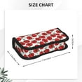 thumbnail image 3 of Fotbe Hand Drawn Tomatoes Pattern Pencil Case,Canvas Pen Case, Multi- Slot Pencil Pouch, Portable Pencil Bag, Pen Case for& Office, Makeup Bag ,Zipper Pouch, 3 of 6